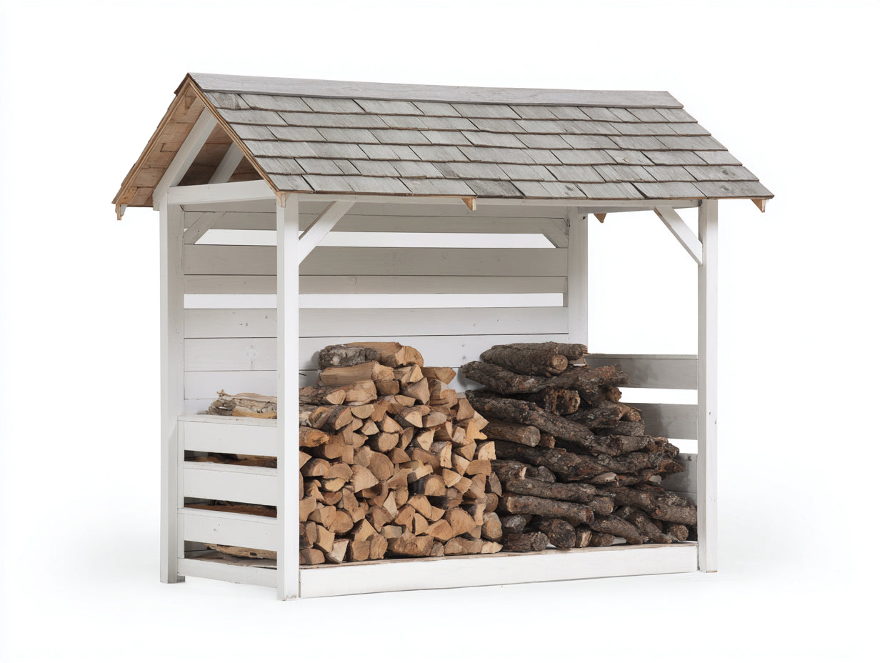 Portalegna-Legno-300x140x220-Bianco-Grigio-Stile rustico