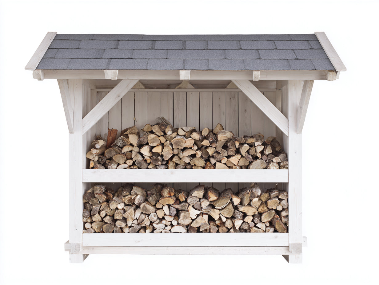 Portalegna-Legno-300x150x230-Bianco-Grigio-Stile rustico