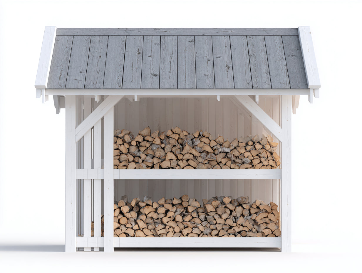 Portalegna-Legno-300x160x220-Bianco-Grigio-Stile rustico