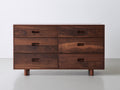 Cassettiera-MDF impiallacciato noce-150x45x80 cm-Noce naturale-Moderno elegante